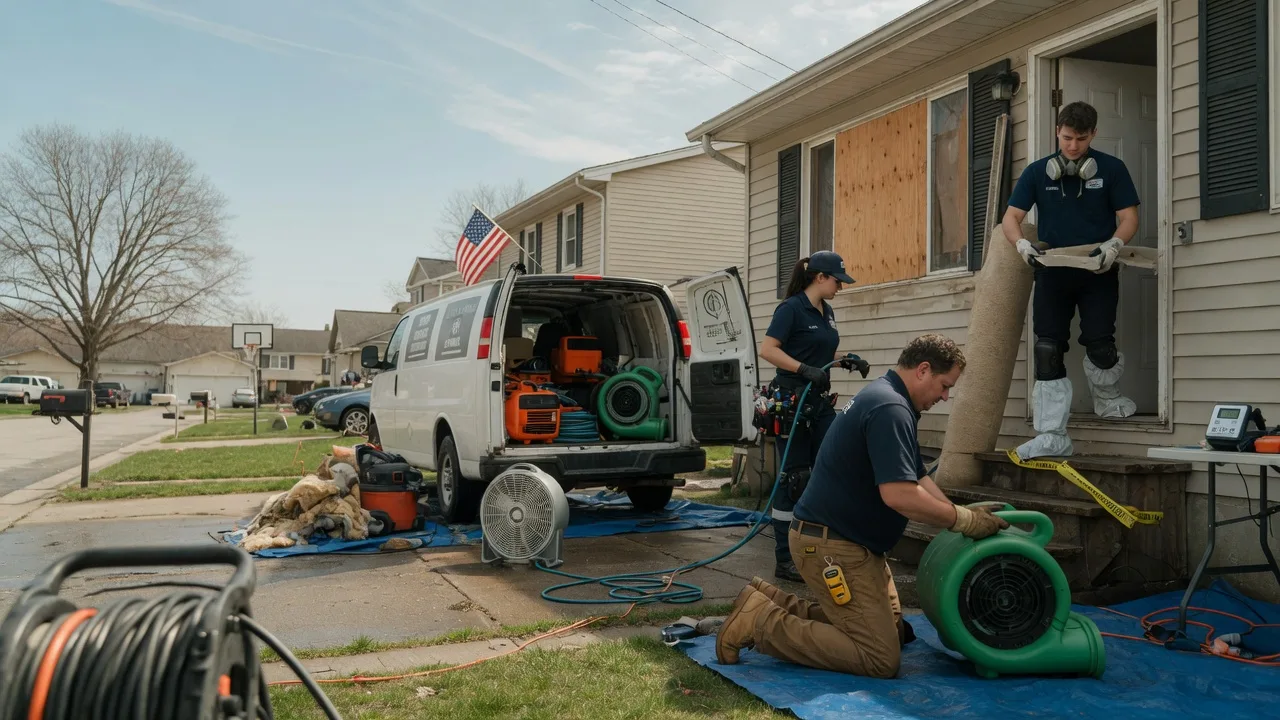 Water Damage Restoration in Cleves, OH near me